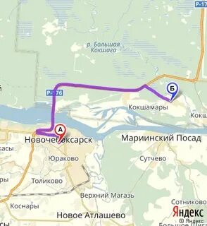 Чебоксары новочебоксарск расстояние