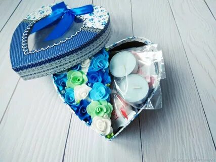 Подарочный набор Сердце, на 14 февраля, 8 марта, комплимент, любимой - купить на