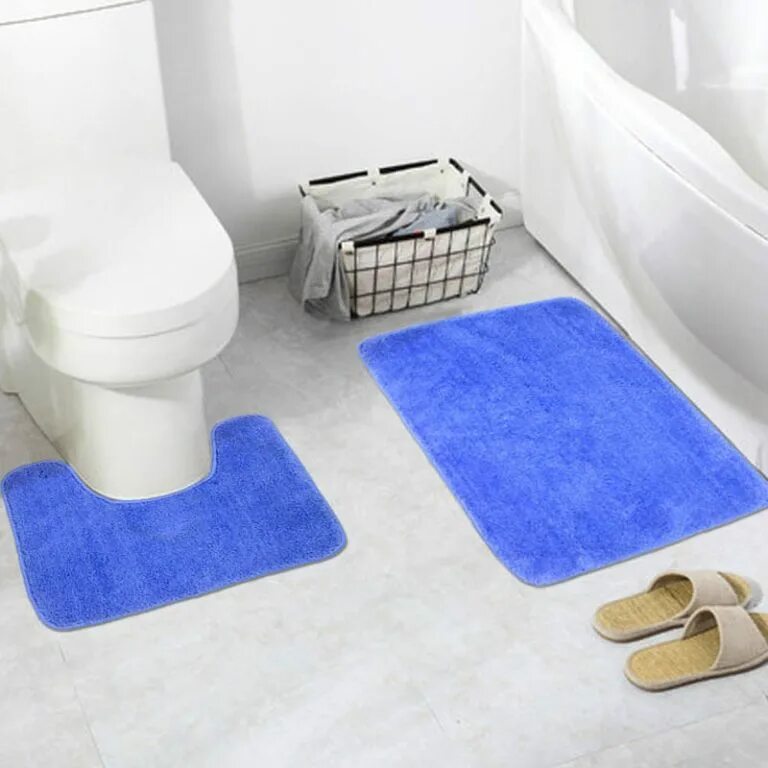 Ванные коврики интернет магазин. Набор ковриков для ванной "Mati-01" 610-001/2-16. Ковер в ванную комнату. Коврик для санузла. Коврик для унитаза и ванной.