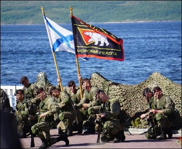 World's Most Dangeous Russian Military Marines show their skills in Russian Mili