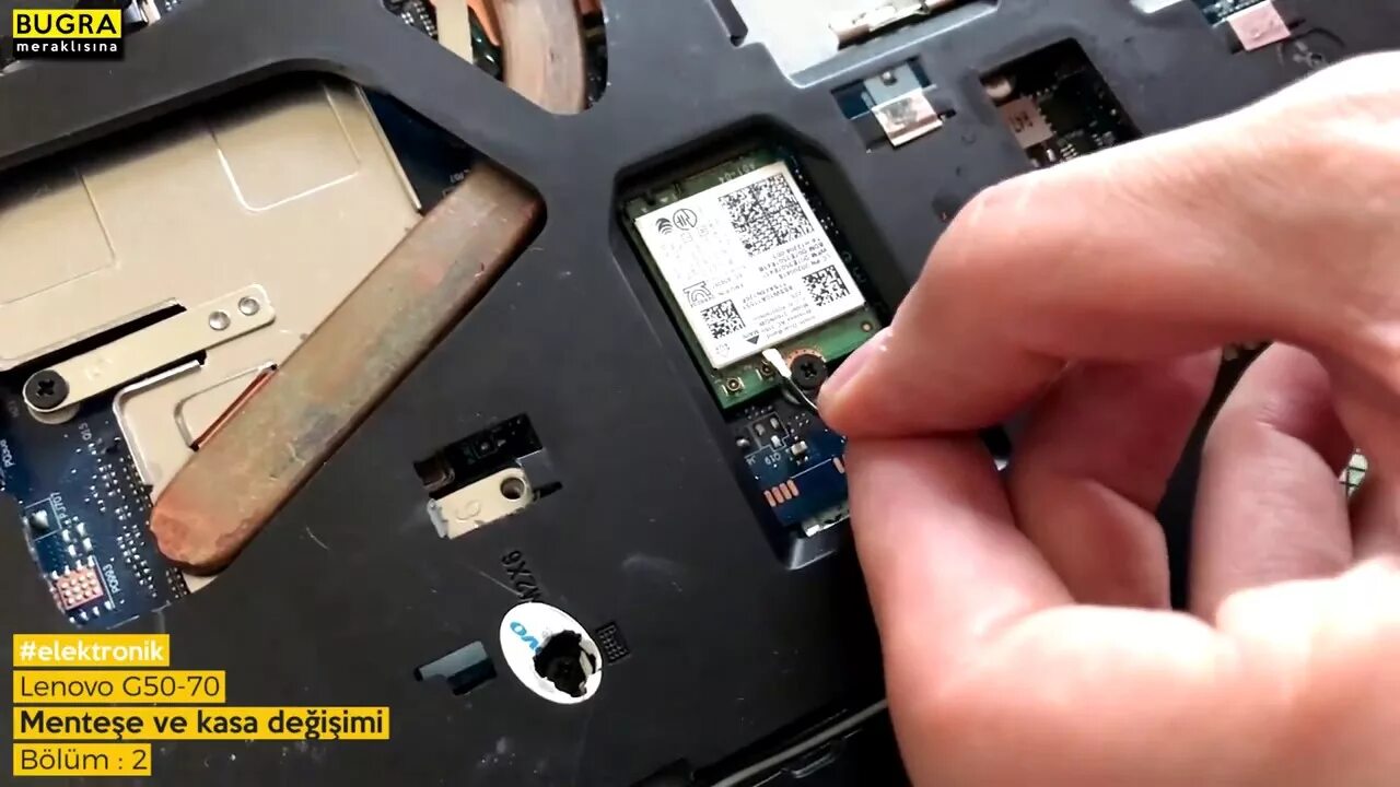 Как заменить на Lenovo G570 G575 Z570 Клавиатуру И Вентилятор