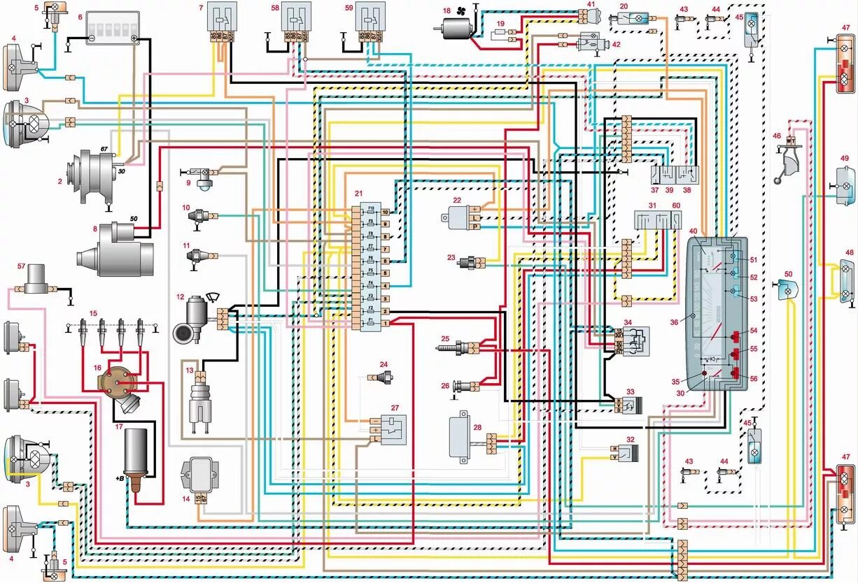 Схема электрооборудования ВАЗ 21011. Схема электропроводки ВАЗ 21011. Схема электрооборудования ВАЗ 21013 схема электрооборудования. Схема электропроводки ВАЗ 21011-21013. Проводка жигулей