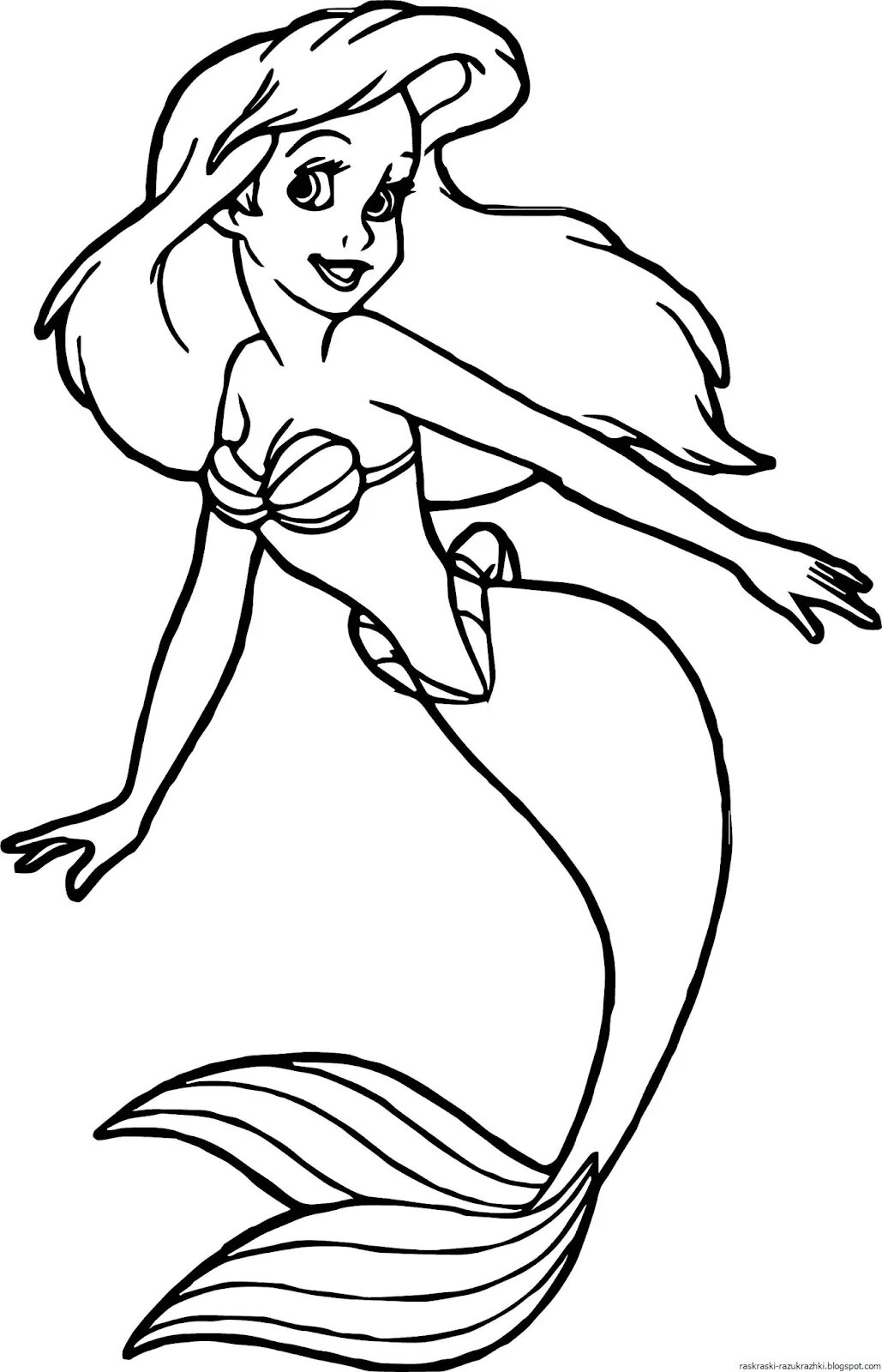 Русалочка ариэль раскраска для детей распечатать Ariel y sus amigos dibujos para colorear de disney ideas de pequeocio para tu pe