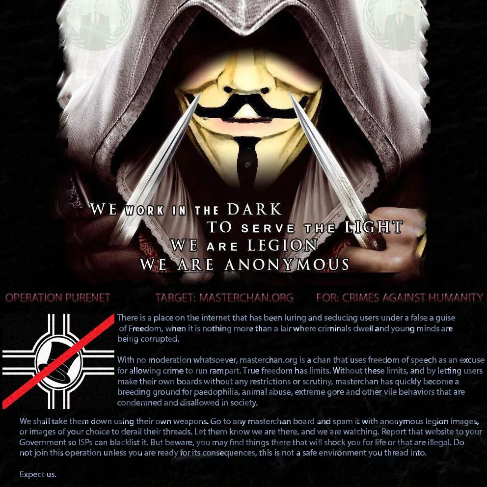 For we are many. My name is Legion for we are many. We are many we are Legion. The hate Club my name is Legion.