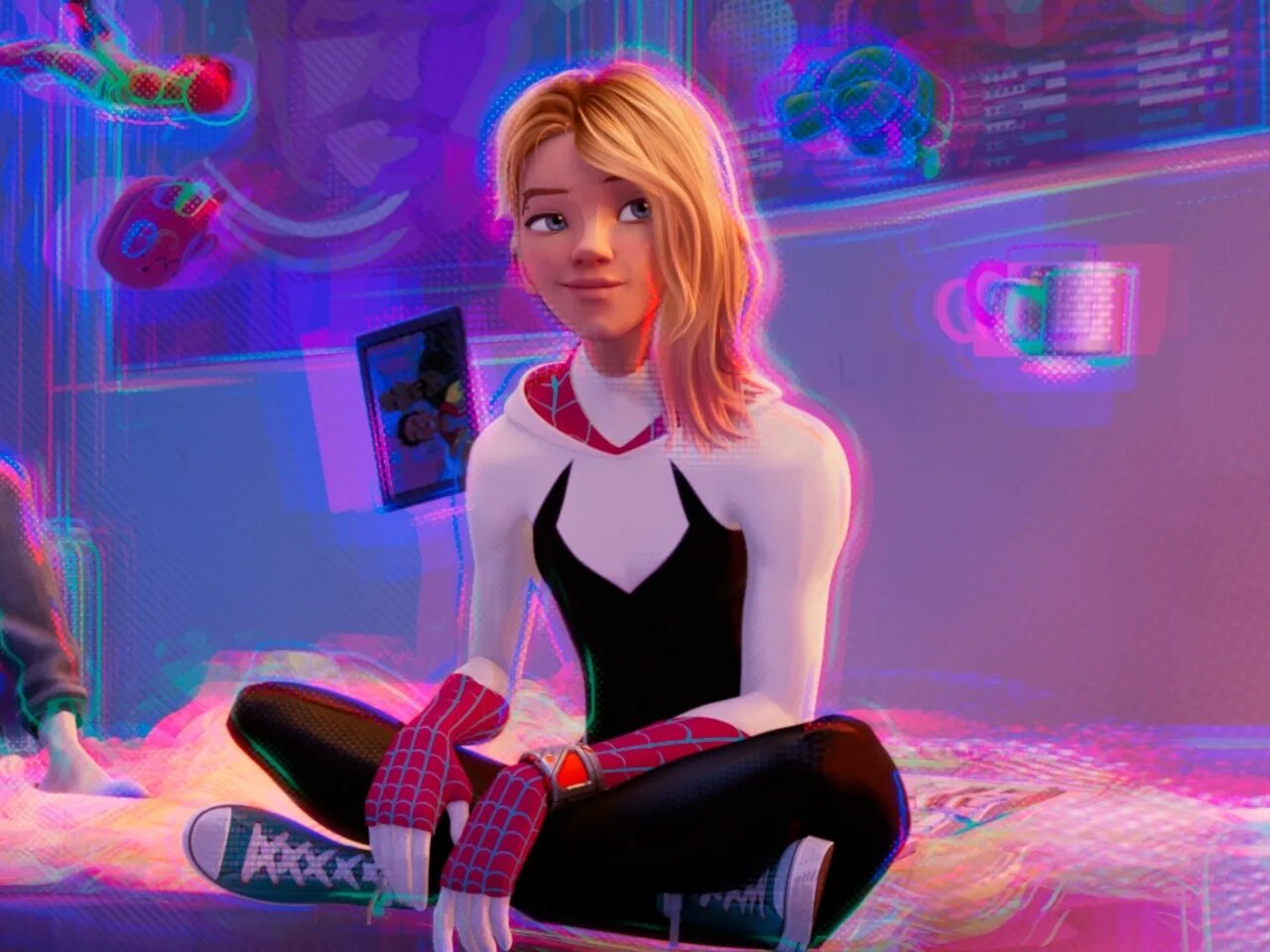 Spider gwen across the spider. Гвен стейси человек паук через вселенные 2. гвендолин «гвен» стейси. gwen стейси. гвен стейси паутина вселенных.