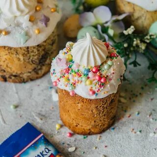 Меренга для кулича пасхального