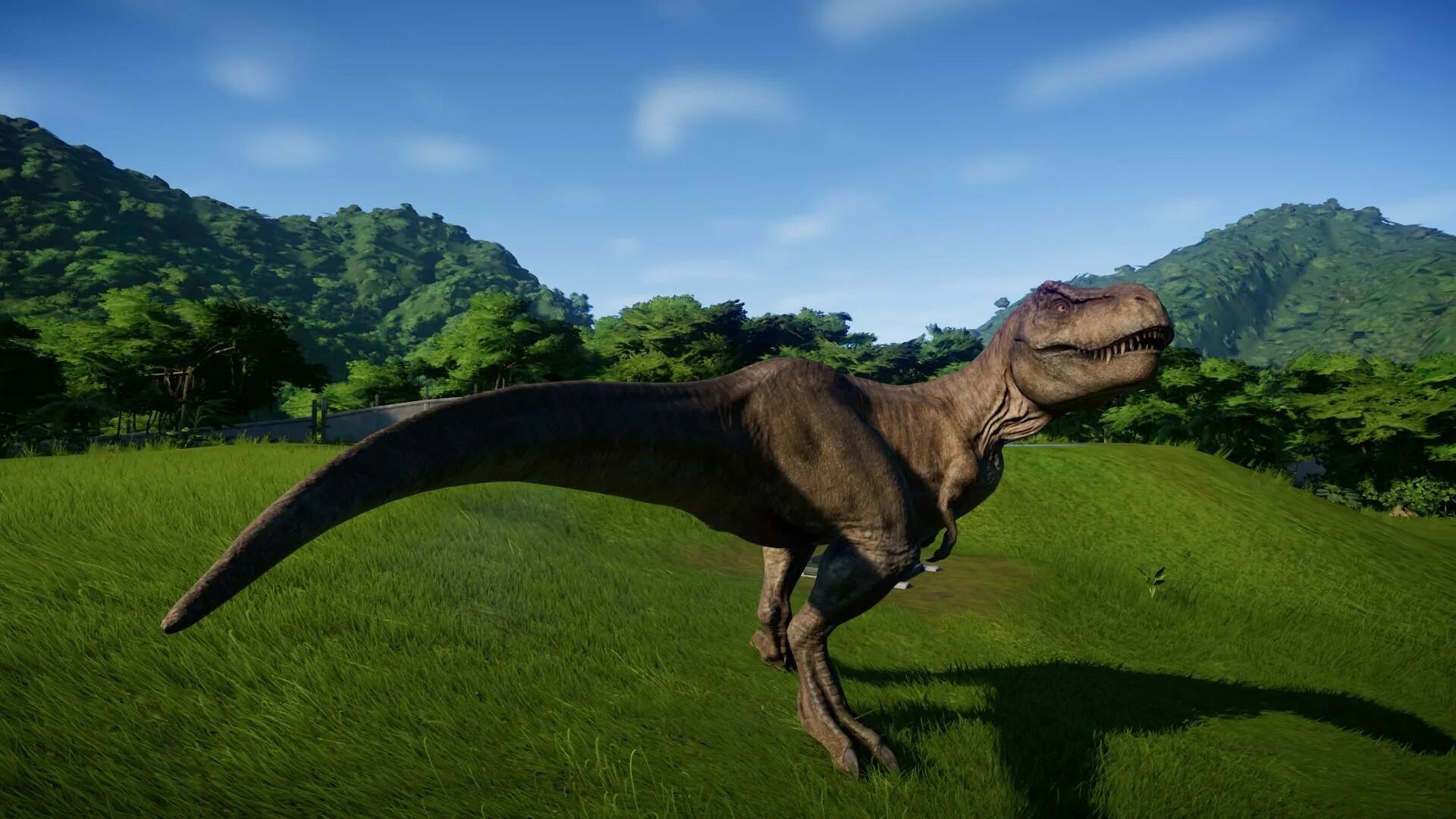 Jurassic t rex. Jurassic World Evolution Тираннозавр рекс. Jurassic World Evolution Тиранозавр. Тираннозавр рекс парк Юрского периода 1. Jurassic World Evolution Тирекс.