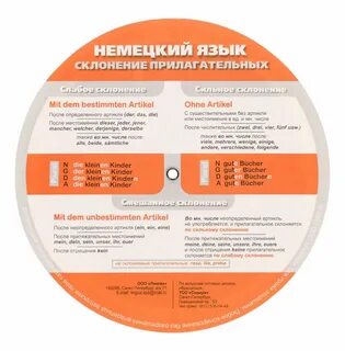 Немецкий склонение глаголов таблица