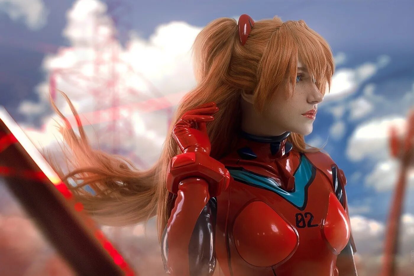 Asuka cosplay. Асука Ланглей косплей. Асука легсви. Косплей на аску из Евангелиона.