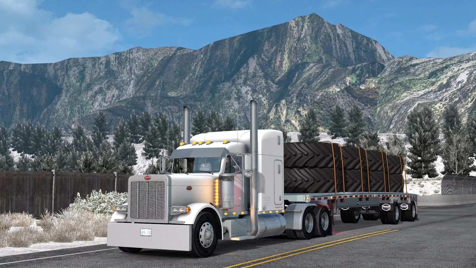 Американские Грузовики для етс 2. American Truck Simulator прицепы. 242 ATS. ATS 002.