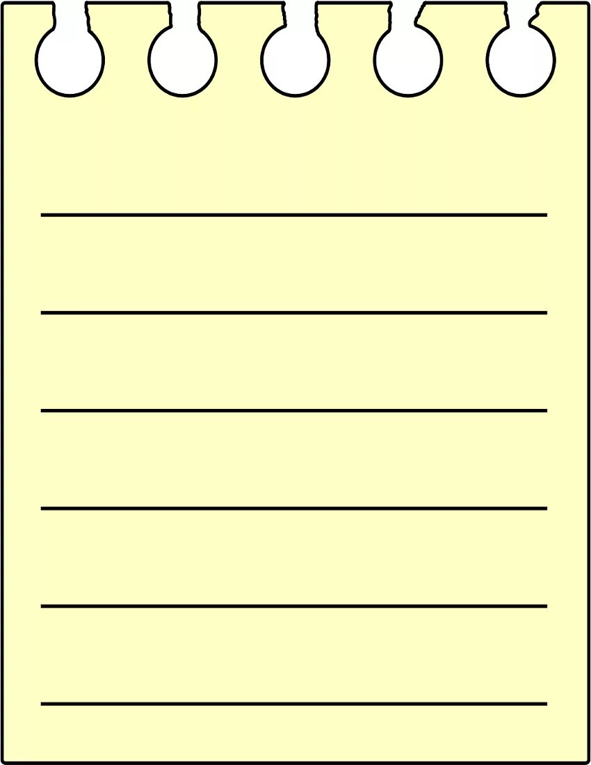 Drawn note