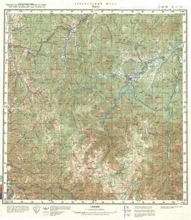 Подробная карта горно