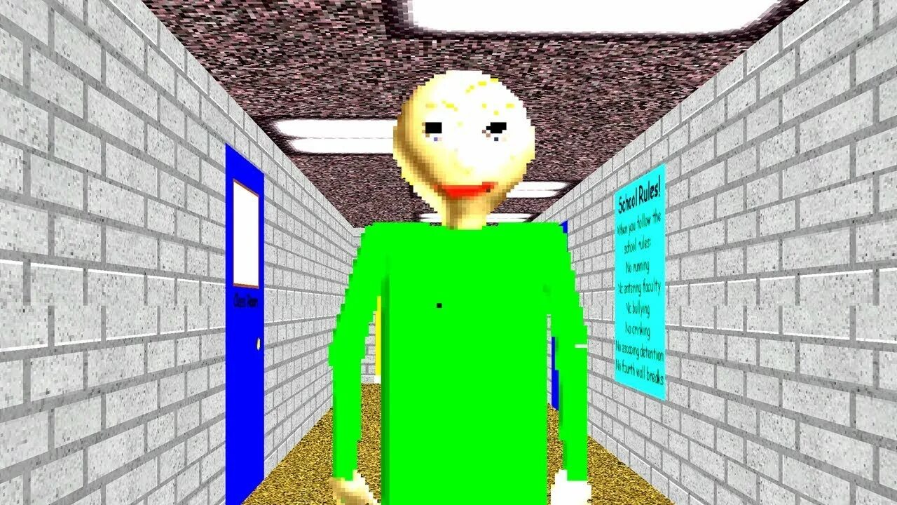 Baldi кадры из игры. БАЛДИ начало игры. Рост БАЛДИ из игры. Baldi’s Basics in Education and Learning. Балди плюс версия