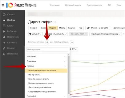 Что значит внутренние переходы в метрике