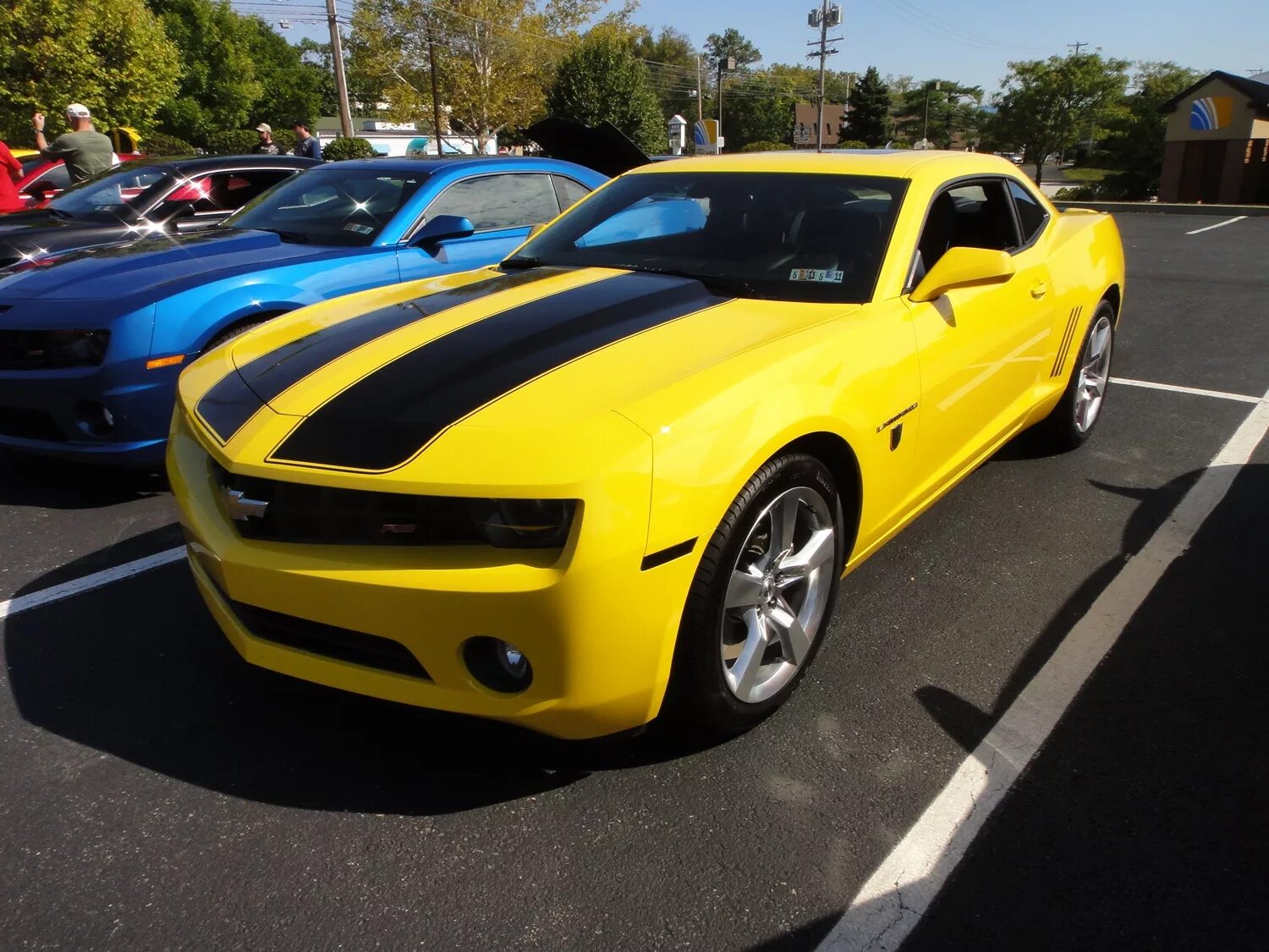 Как выглядит машина бамблби Вопрос к камароводам) Chevrolet Camaro V, 3,6 л, 2012 года тюнинг DRIVE2