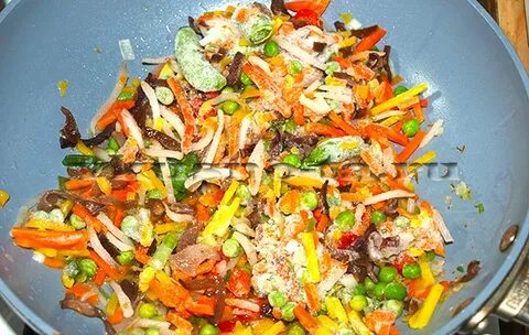 Как вкусно приготовить овощи из пакета