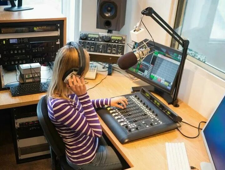 Radio host. Radio host