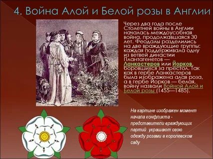 Конец алой и белой розы
