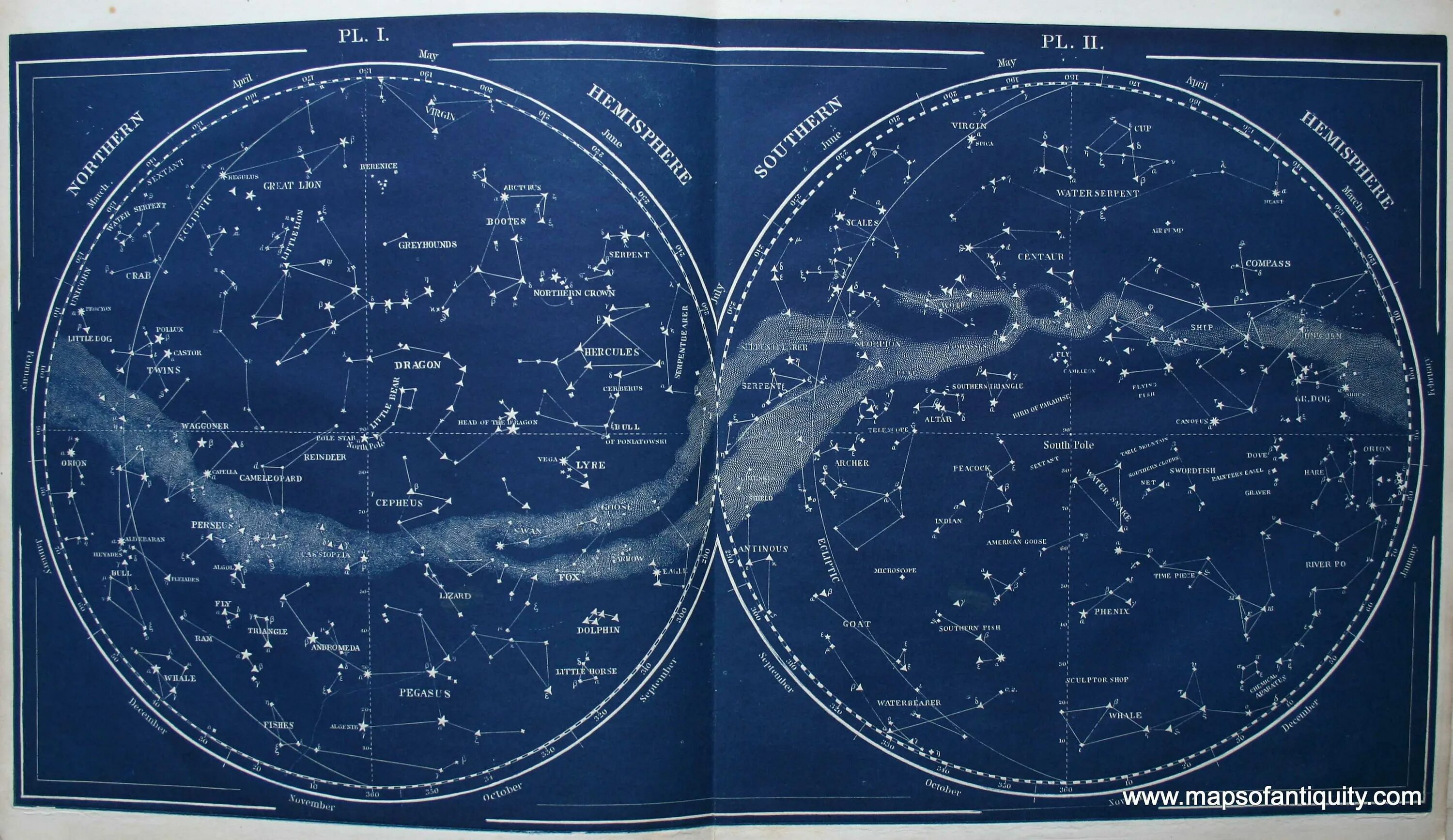Карта звездного неба Южного полушария с созвездиями. Карта звездного неба Северного полушария с созвездиями. Карта звёздного неба Северное и Южное полушария. Звездное небо Северного полушария.
