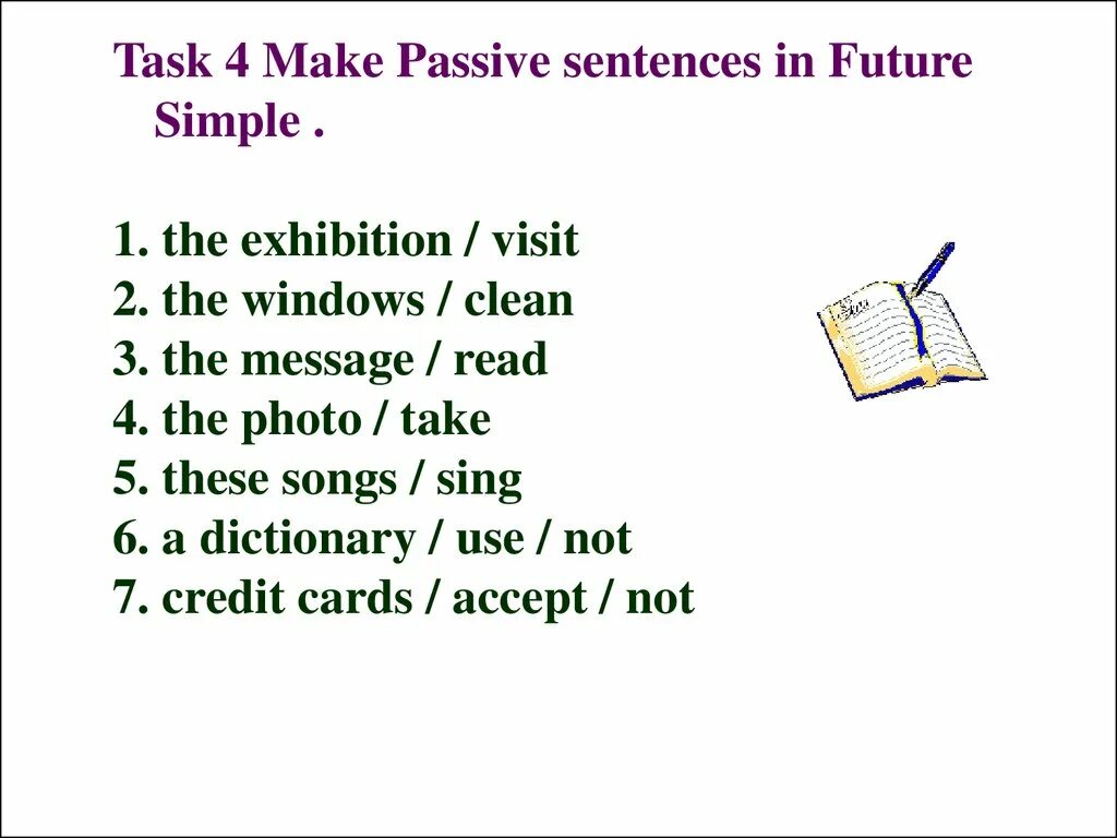 Пассивный залог Симпл упражнения. Passive Voice Future simple exercises. Future simple пассив в английском. Future simple страдательный залог. Задание с пассивным