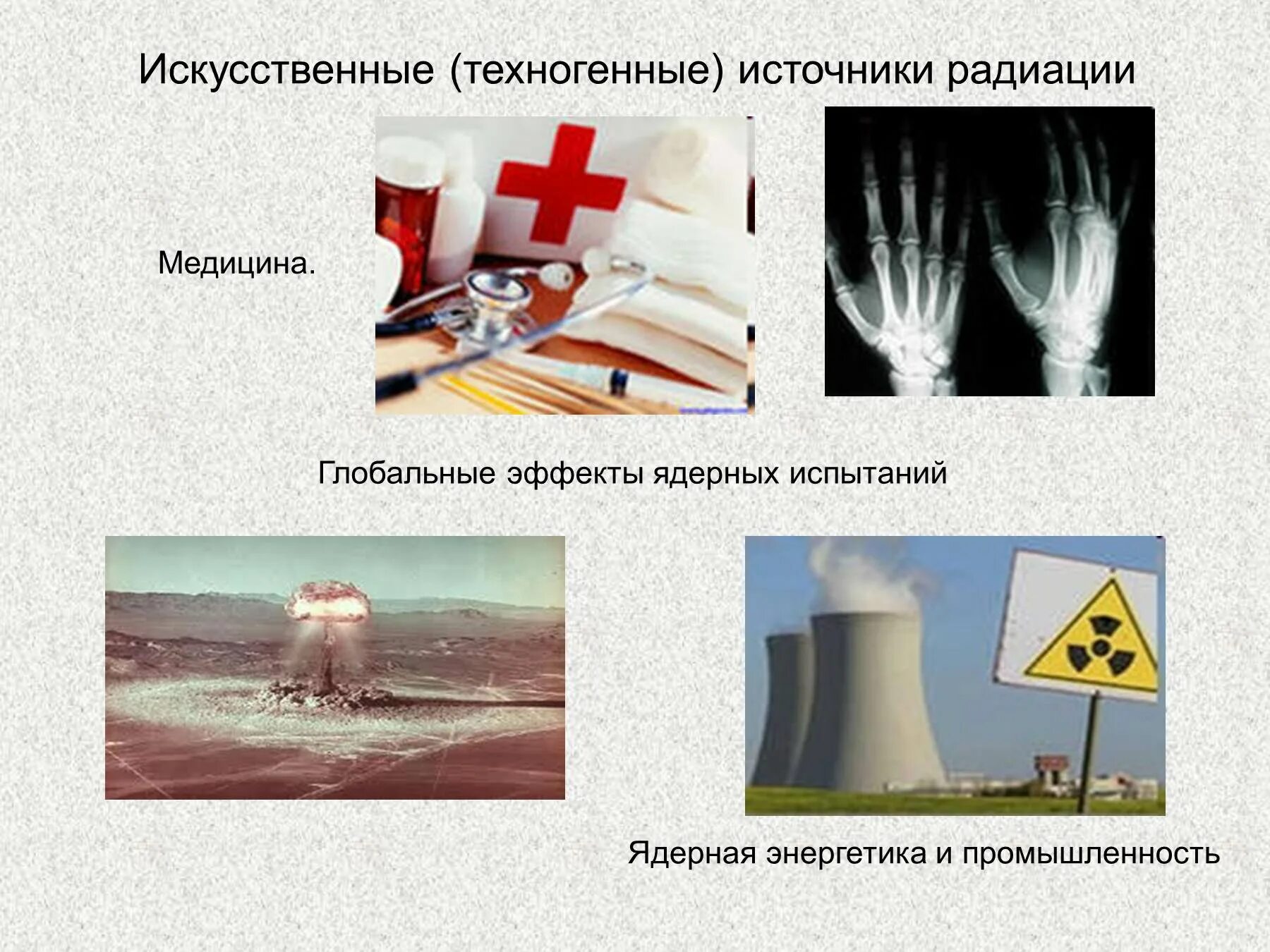 Применение радиоактивности в медицине. Искусственные источники излучения. Искусственные источники излучения радиации. Источники радиации ОБЖ. Техногенные источники радиации.