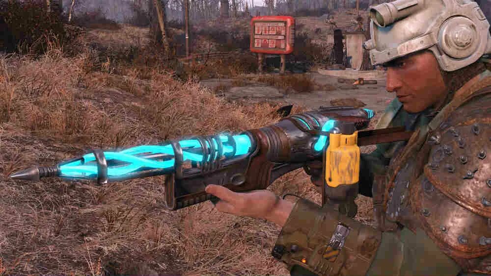 Fallout 4 пулеметы. Штурмовая винтовка fallout 4. плахменное ружьеfallout 76. fallout 4 плазменный дробовик. fallout 4 плазменная снайперская карабин.