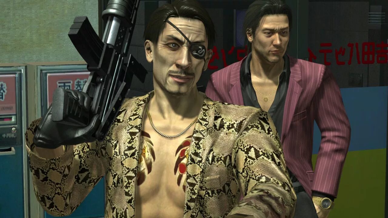 Игры про якудза. Yakuza ps3. Goro Majima.