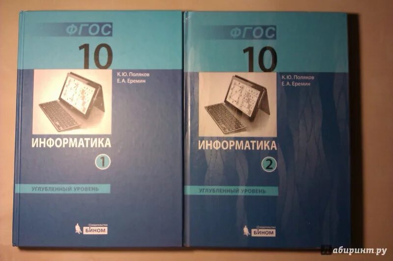 Гусарова углубленный уровень 10. Полякова Информатика 10 класс углубленный уровень. Информатика 10 класс Поляков Еремин. Поляков Еремин Информатика 10 класс углубленный уровень. Информатика 10 Семакин углубленный 2.