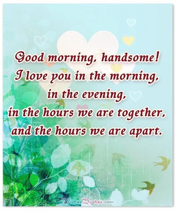 Message mornings