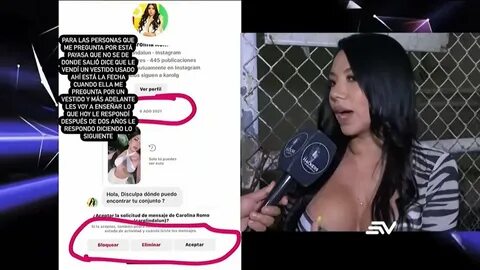 Verónica Saltos en 'Los hackers de la farándula'. 