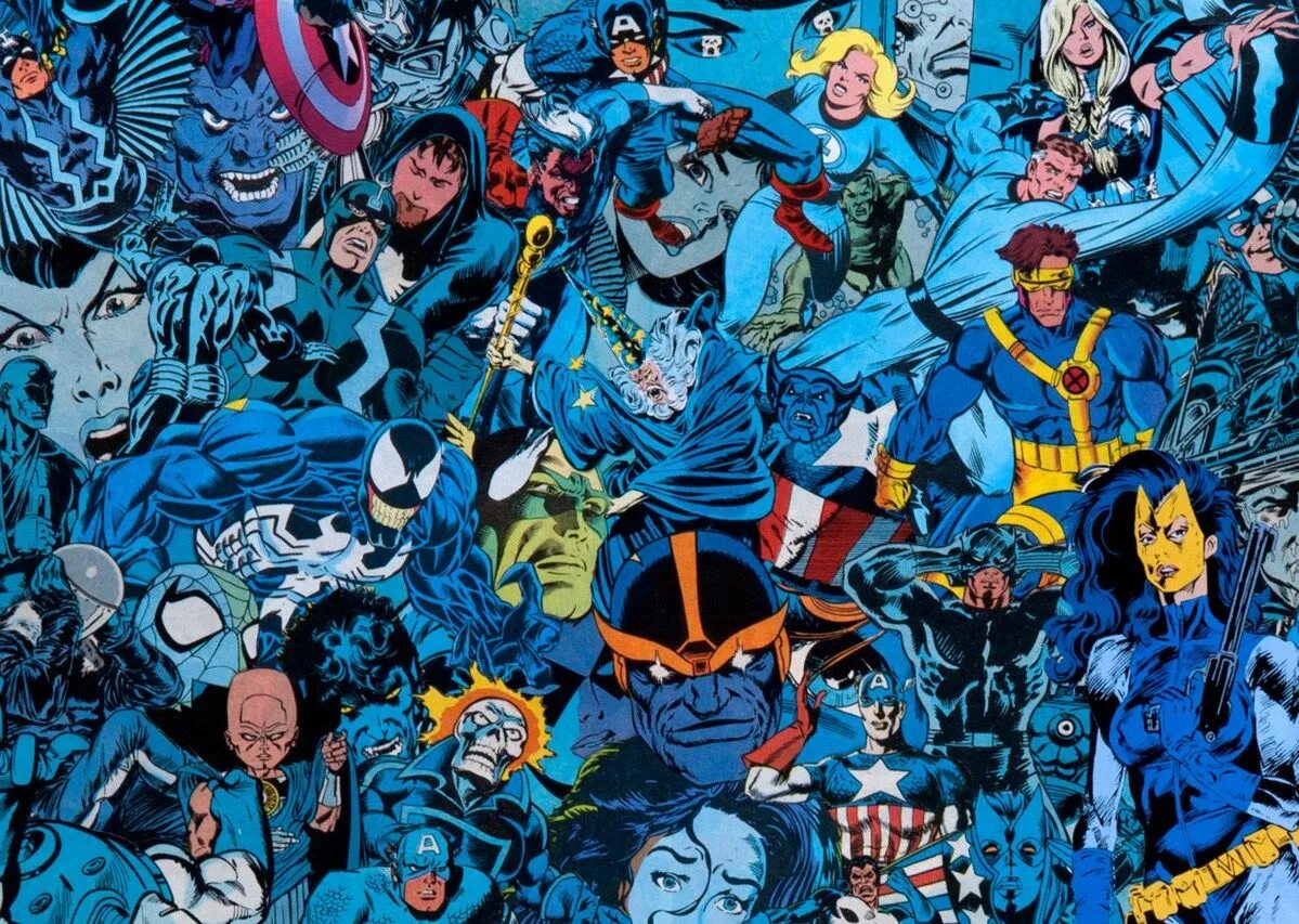 Сине желтый персонаж. Комиксы Марвел. Синие Супергерои. Синие персонажи. Коллаж с супергероями.