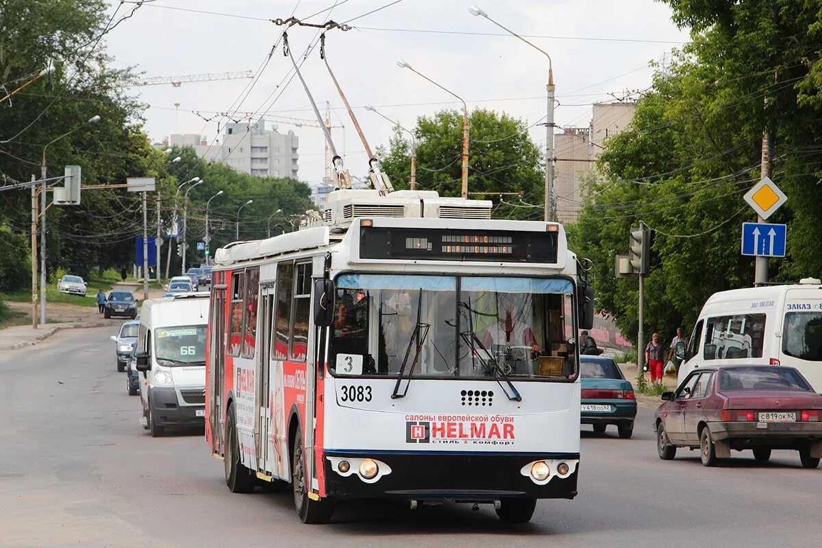 Транспорт рязань. Троллейбус Рязань 3083. Городской транспорт Рязань. Общественный транспорт города Рязани. Городской автобус в Рязань.