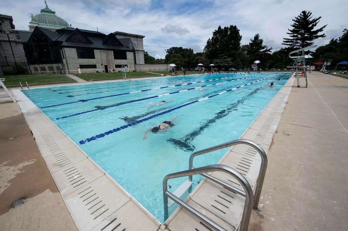 Location pool. Open swimming pool. келли пул (ок. 1909) – бассейн.