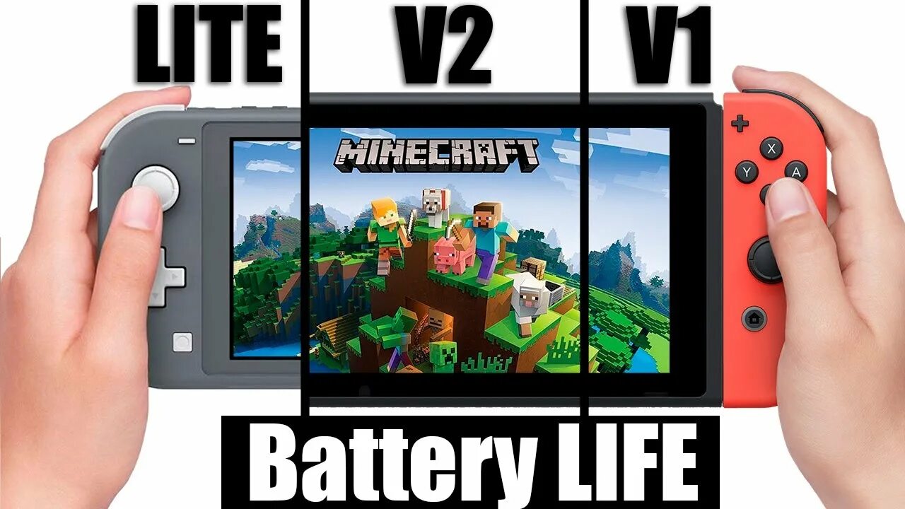 Nintendo Switch v1. Nintendo Switch Lite Minecraft. Размеры Нинтендо свитч Лайт. Nintendo Switch батарея. Nintendo v2