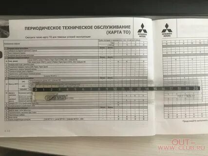 Техническое обслуживание митсубиси аутлендер 3