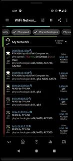 Тест сети wifi