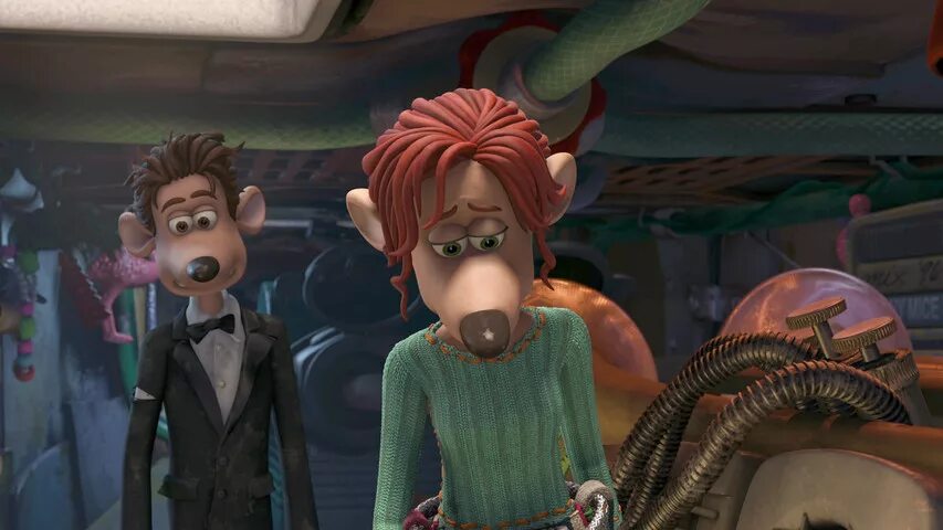 Flushed away. Смывайся Родди. Смывайся СИД.