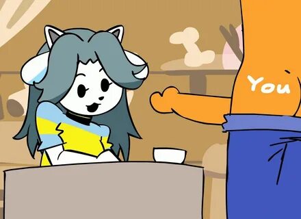 Temmie why are you taking your pants off.