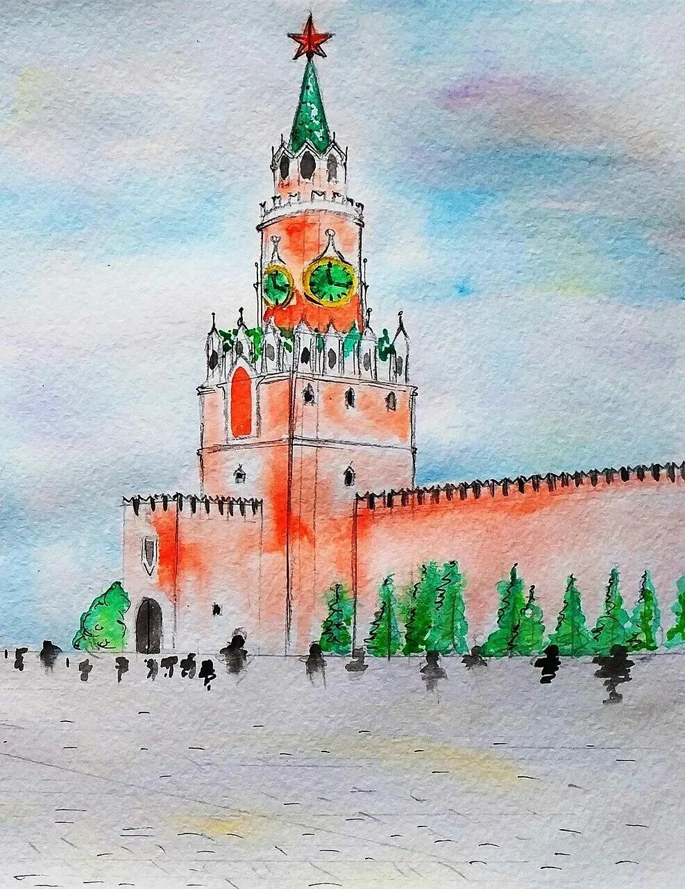 Кремль карандашом. ”спасская башня кремля” hbcjdfybt. Москва рисунок. Пластилинография спасская башня кремля. Московский кремль рисунок для детей.