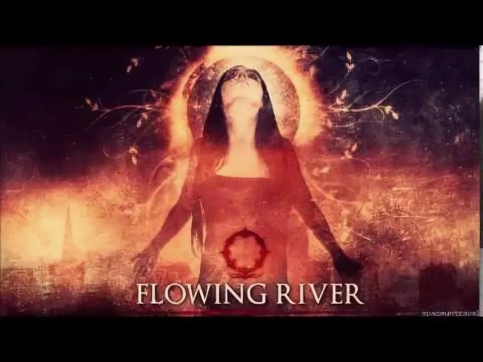 Seven tears are flowing to the river. Dying river. flowing paradise.
