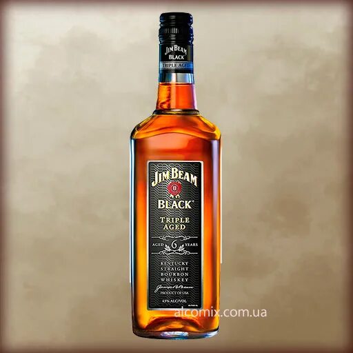 Виски Jim Beam Black Triple aged. Jim Beam Black "Triple aged", 6 years old.