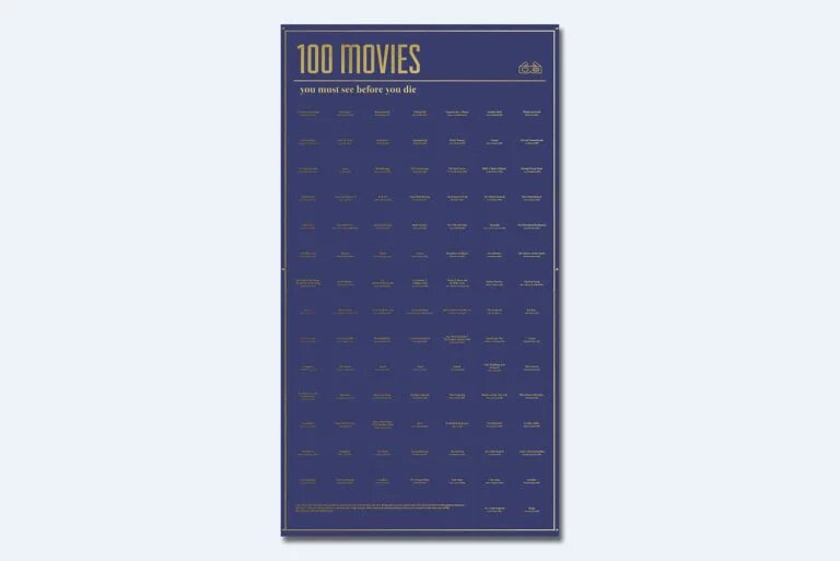 100 movie. Бакет лист 100 movies. Бицадзе-100 Постер.