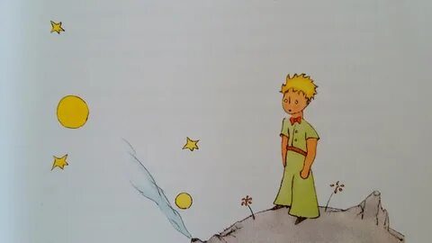 Иллюстрация к сказке маленький принц 6 класс