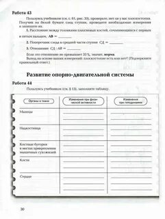 Биология 8 класс драгомилов маш практическая работа