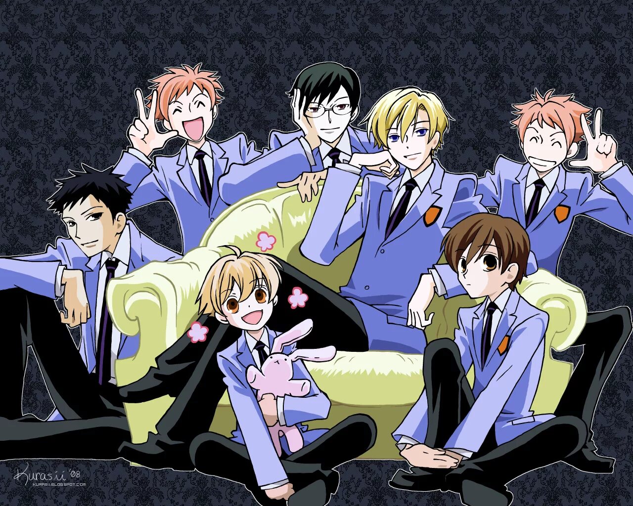 Ouran host. Ouran High School host Club. Ouran Koukou host Club.