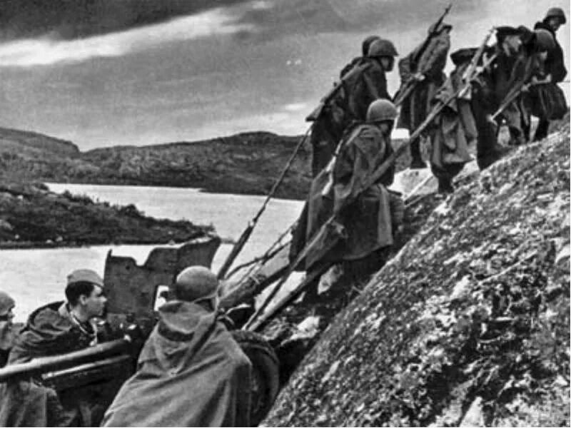 7 октября 1944 года. Петсамо-Киркенесская операция. Петсамо-Киркенесская операция освобождение Заполярья. Битва за Заполярье оборона Заполярья. Битва в Заполярье 1944.
