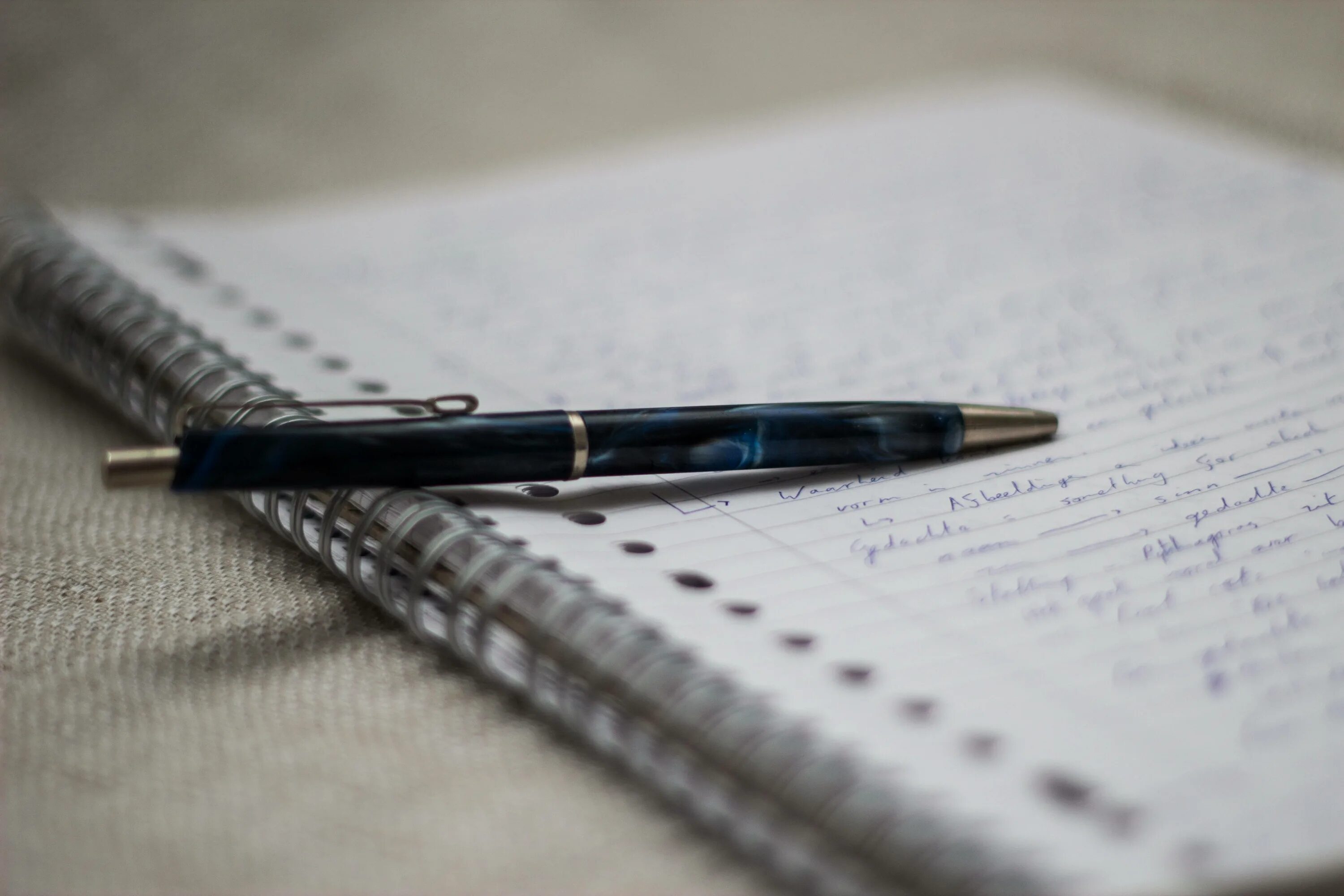Write in your notebooks