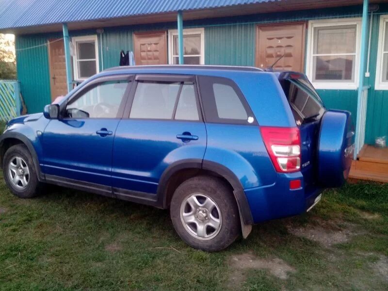 Купить сузуки в иркутске. Сузуки Гранд Витара 2008 синий. Suzuki Grand Vitara 2008 синий цвет. Гранд Витара 2008 синий цвет. Suzuki Grand Vitara 2008.