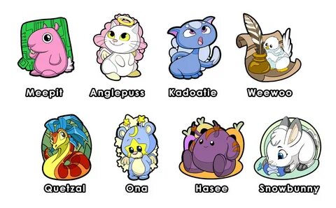 Neopets - PetPet Soft Enamel Pins V1 (Officially Licensed) - Geekify Inc.