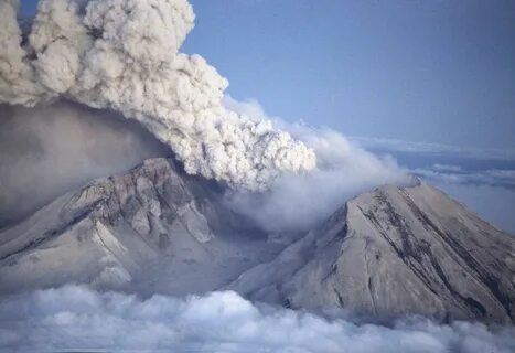 Mt st helens eruption
